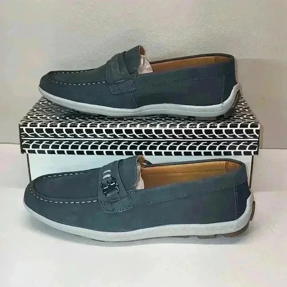 Driver club genuine moccasins new with box size 4.5 - Picture 2 of 6